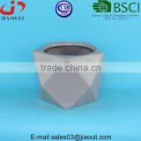 Morden Outdoor Planters Geometry Glazed Unique Ceramic Flower Pots and Planters thumbnail-1