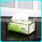 Slide Lid Acrylic Napkin Box, Top Sliding Lucite Tissue Box, Plexiglass Serviette Box thumbnail-4