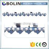 Bolin manufacturing 1/4" semi chisel chain for wood carving double cutters chain chainsaw fit for 2500 in high quality