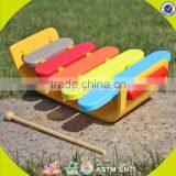 Wholesale Delicate Color Wooden Xylophone Toy Most Popular Wooden Xylophone Toy for Kids W07C022 thumbnail-6
