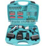 LB-456 80pcs 18v Cordless Screwdriver Set in Plastic Case
