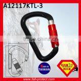 Quicklock Triple Lock Rock Climbing Aluminum Carabiner For Rescue thumbnail-3