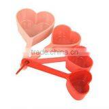 4pcs a Set Heart Shape Spoons Metal and Plastic thumbnail-1