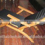 Дешёвая складная пляжная деревянная кресло из букового дерева с канвасом thumbnail-6