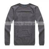 Latest Design Men Balnk Knit Sweater , Wool Pullover Cardigan ,sweater Man thumbnail-1