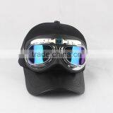 New Style Leather Brim Or Bill Glasses Cap thumbnail-2