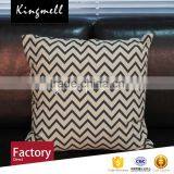Comfortable Black and White Home Decor Cotton Linen Cushion thumbnail-1