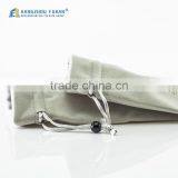Simple Design Top Great Debossed Logo Velvet Bag For Tie Pin thumbnail-5