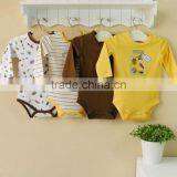 Mom and Bab Baby Clothes Cotton Long Sleeve Bodysuit thumbnail-1