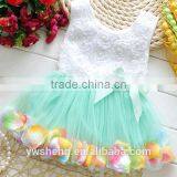 New Wholesaler Baby Princess Christmas Dresses Girls Skirt Set With Bowknot thumbnail-5