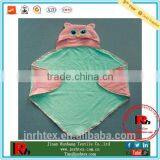 Custom 100% Cotton Velour Animal Hooded Towel thumbnail-1