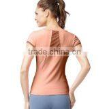 2016 Lady Plain Blank Cheap Promotional 100% Cotton/polyester Jersey Dry Fit t Shirt--10 Years Experience thumbnail-3