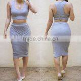 2016 Summer Skirts Ladies And Shirts For Women Cheap Two-Piece Dress Set thumbnail-1