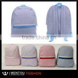 Hot Saleing Seersucker Children Backpack Bag thumbnail-1