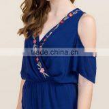 Sexy Plus Size Embroidered Club Rompers for Women thumbnail-3