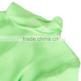 2017 OEM Girls Street Clothing Twisted Cut Fluore Green Blouse Designs thumbnail-5