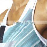Factory Wholesale High Quality Print Sleeveless Athletic Tank Tops For Women thumbnail-3