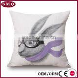 Customized Animal Photo Throw Pillow Cover thumbnail-1