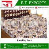 Hot Sale Indian 100% Cotton Bed Sheet Bedding Set thumbnail-4
