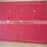 Christmas Reindeer RED Felt Table Runner/ Felt Reindeer Border Table Runner thumbnail-2