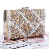 Full Rhinostone Fancy Clutch Bag / Siver Women New Design Purse Evening Handbag Gorgeous Bridal Wedding Purse Party Bag Handbag
