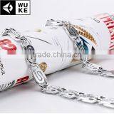 Aluminum Chain Metal Pendant Necklace Hip Hop Necklace Thick Metal Accessories Fashion Pendant Jewelry thumbnail-4