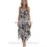 2015 New Design Maxi Dresses Sexy Long Casual Dress V Neck Print Maxi Dress Wholesale thumbnail-2