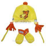 Fleece Hat&mittens for Kids