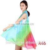 Latest Design Girls Bikini Swimwear Cover up Chiffon Beach Wear Blouse Summer Ladies Long Tops for Leggings thumbnail-2