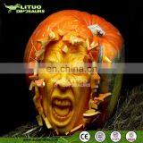 Customize Fiberglass Halloween Pumpkin