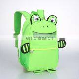 Cute Frog Child Kids Backpack, Zoo Animal School Backpack thumbnail-2