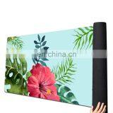 High Quality Nonslip Custom Print Eco Friendly Suede Natural Rubber Yoga Mat thumbnail-5