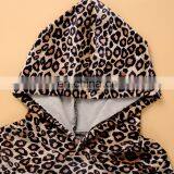 RTS Cheetah Print Hoodie Velvet Tracksuit Toddler Clothing Girl Winter Outfits thumbnail-4