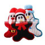 New Arrival Squeaky Santa Claus Pet Christmas Plush Dog Toy thumbnail-2