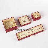 Red Set Jewelry Box Creative Necklace Ring Earring Jewelry Box Can be Customized thumbnail-3
