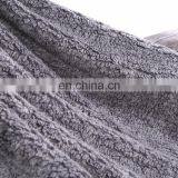 Wholesale High Quality Gray Plain Color Printed Fluffy Plush 100%Sherpa Blanket Sherpa Fleece Throw Blanket thumbnail-6