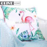 Wholesale Cheap Toucan Flamingo Printed Waterproof Garden Chair Furniture Custom Photo Printing Cushion Outdoor Pillow thumbnail-3