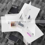 Wing Desktop Privacy Panel Frosted Glass Clamp-on Desk Divider Partition thumbnail-5