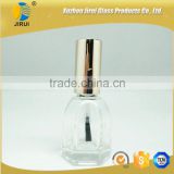 15ml Cage Shape Clear Glass Nail Polish Bottle