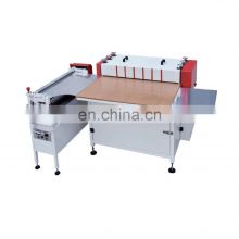 PKE-800 manual case hardcover making machine/manual book cover making machine with position and glue part