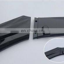 ChangZhou HongHang Manufacture ABS Material Black/Carbon Fiber Universal Front Lips Diffusers For All Cars Sedon Cars thumbnail-4