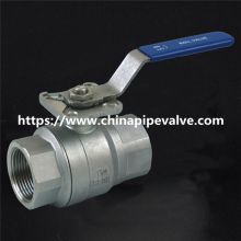 R414 2 Pieces Ball Valve With Mounting Pad