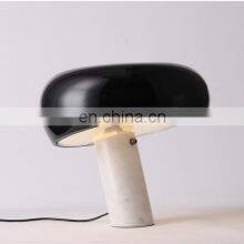 Postmodern Simple Creative Model Room Marble Base Table Lamp for Reading Room or Bedroom thumbnail-2