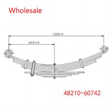 Toyota Rear leaf springs 48210-60742 4821060742 Wholesale