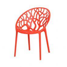 Modern Stacking PP Outdoor Dining Plastic Chairs thumbnail-3