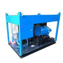 33kw Diesel High Pressure Cold Water Jet Blaster 500bar Pressure Water Jetting Machine