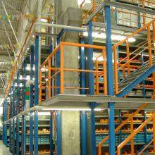 Estantería intermedia de acero galvanizado para soluciones de almacenamiento en almacenes thumbnail-5