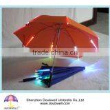 Promotional Gift Umbrella With Flash Led Handle Lighting Umbrella