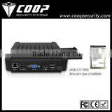 ONVIF VGA&HDMI Output 4CH Super Mini NVR Which Support 4ch 5.0MP IP Camera