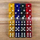 16MM Rounded Transparent Color Game Dice Dice Set /children Gifts Toys thumbnail-2